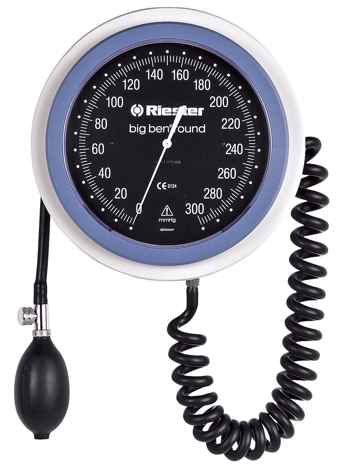 Riester Big Ben Aneroid Sphygmomanometer Round Wall Mounted Model (LF1