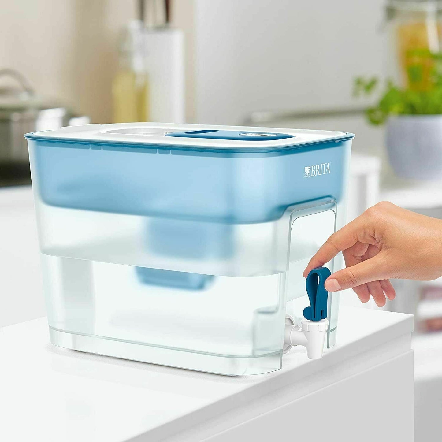 XL Water Filter Tank 8.2L Fridge Dispenser Jug + 1 Maxtra+ Cartridge