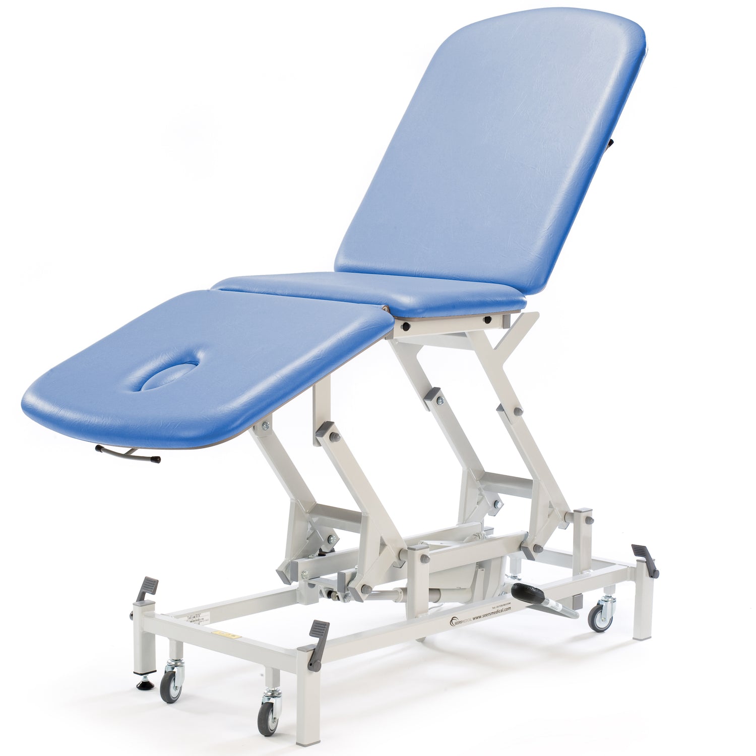 Seers - Therapy 3 Section Hydraulic Couch baby blue
