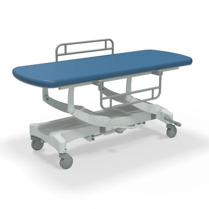 Seers - CLINNOVA Mobile Hygiene Hydraulic Table Large (190cm), incl. side support rails with wheel and base options (265Kg SWL)