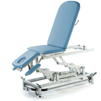Seers - Therapy Deluxe Electric Couch, with single or split foot section, perimeter foot switch and various head section options (240kg SWL)