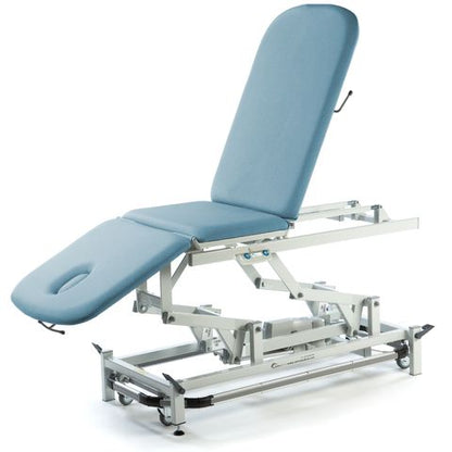 Seers - Therapy Deluxe Drainage Couch, Electric with single or split foot section, perimeter foot switch and various head section options (240kg SWL)