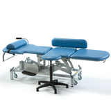 Seers - Medicare Echocardiography Electric Treatment Couch |matching stool Included | 240Kg SWL