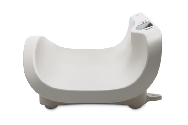seca 376 - Digital class III baby scale with extra large weighing tray & high sides for increased safety