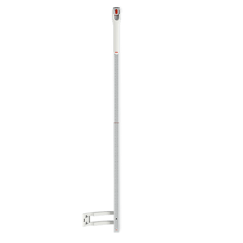seca 224 - Telescopic measuring rod for seca column scales, with side mounting bracket