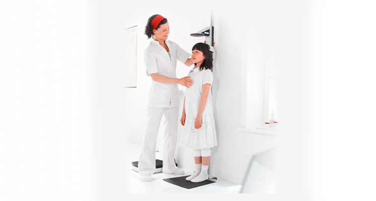 seca 264 Height Measure with Wireless Technology