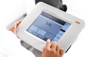 seca mBCA 515 - Class III high capacity Medical Body Composition Analyser with handrail, gold standard clinical validation & seca 115 license