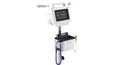 seca 535 - with seca spO2 and Oral/Axillar Temp or G3 Tympanic Temp
