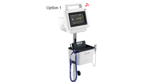 seca 535 - with seca spO2 and Oral/Axillar Temp or G3 Tympanic Temp