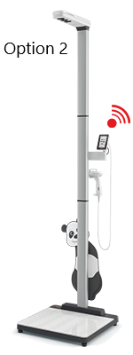 seca 655 - (HR+/US) - NEW Class III digital high capacity hand-rail scale with BMI & WiFi connectivity, user & patient ID on-screen verification and optional ultrasound height measure