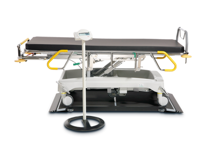 seca 657 - Class III high capacity digital platform scale for trolleys / stretchers with BMI, wireless connectivity