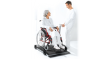 seca 665 - Class III high capacity digital wheelchair scale, with side rails, folding display, BMI, Wireless Connectivity