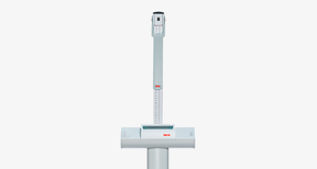 seca 704 - Class III high capacity digital column scale, extremely robust large base, BMI, Wirelessly Connectivity