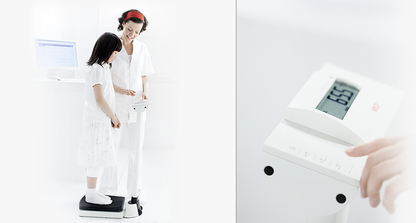 seca 704 - Class III high capacity digital column scale, extremely robust large base, BMI, Wirelessly Connectivity