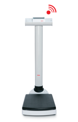 seca 704r - Class III high capacity digital column scale, extremely robust large base, BMI. RS232 interface - ideal for Renal Units
