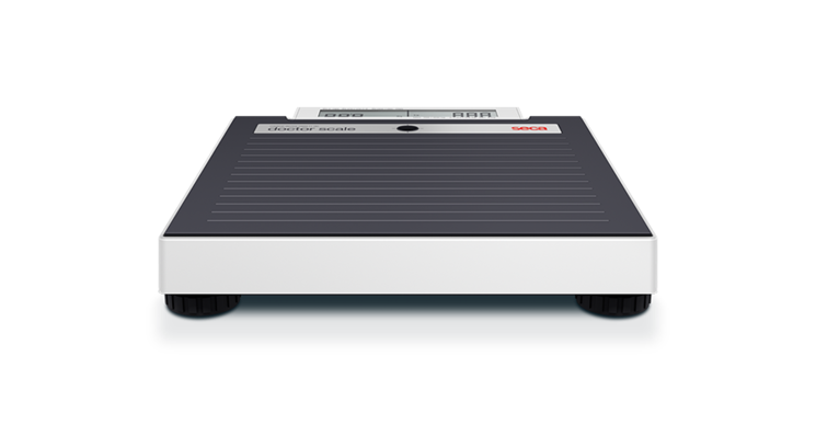 seca 878dr - Class III digital flat scale with foot switches, double display & customizable labels