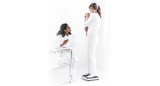 seca 878dr - Class III digital flat scale with foot switches, double display & customizable labels