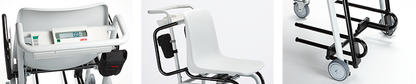 seca 959r - Class III digital high capacity chair scale with fold up arm & footrests, BMI. RS232 interface - ideal for Renal Units