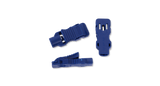 Seca Snapclip Connectors - Snapclip connectors for disposable snap and tab electrodes (fits 3 mm and 4 mm patient cables)