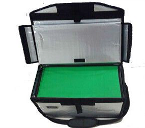 10L Foldable Spacesaver Medical Cool Box internal view