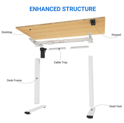 Classic standing desk Basic and Standard versions available