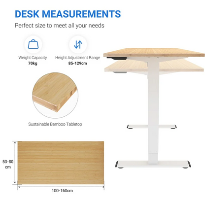 Classic standing desk Basic and Standard versions available