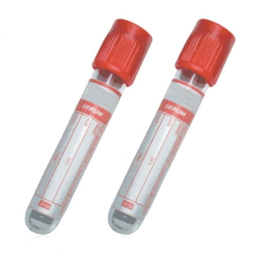 Vacutainer Plastic Serum Tube - 10ml x 100