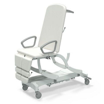 Seers - CLINNOVA Versa 1 Electric couch, 3 section, gas assisted back and foot rest, premium base with wheel and foot switch options (265Kg SWL)