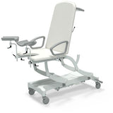 Seers - CLINNOVA Gynae 1 Electric couch, gas assisted back, hand switch, with base and wheel options (265Kg SWL)