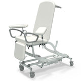 Seers - CLINNOVA Phlebotomy 2 Electric couch, electric back rest and gas assisted foot rest, classic base with wheel and switch options (265Kg SWL)