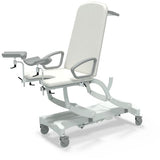 Seers - CLINNOVA Gynae 2 Electric couch, electric back rest and gas assisted foot rest, premium base with wheel and switch options (265Kg SWL)
