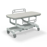Seers - CLINNOVA Mobile Hygiene Hydraulic Table Medium (155cm), incl. side support rails with wheel and base options (265Kg SWL)