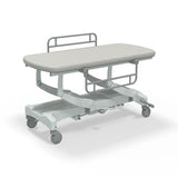 Seers - CLINNOVA Mobile Hygiene Hydraulic Table Medium (155cm), incl. side support rails with wheel and base options (265Kg SWL)