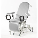 Seers - Medicare Phlebotomy Electric Couch (240Kg SWL) with manual backrest (RWD) - white