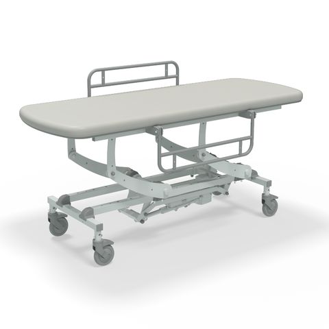 Seers - CLINNOVA Mobile Hygiene Electric Table Large (190cm), classic base incl. side support rails with wheel and switch options (265Kg SWL)