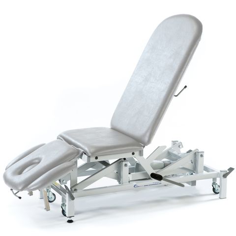 Seers - Therapy 3 Section Hydraulic Couch white - lowered 