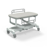 Seers - CLINNOVA Mobile Hygiene Hydraulic Table Small (125cm), incl. side support rails with wheel and base options (265Kg SWL)