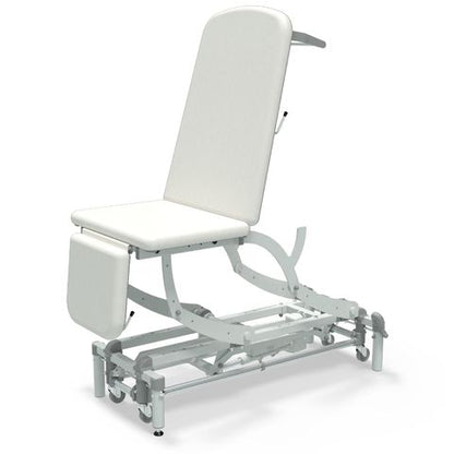 Seers - CLINNOVA Ultra 1 Electric couch, 3 section, gas assisted back and foot rest, classic base with wheel and foot switch options (265Kg SWL)