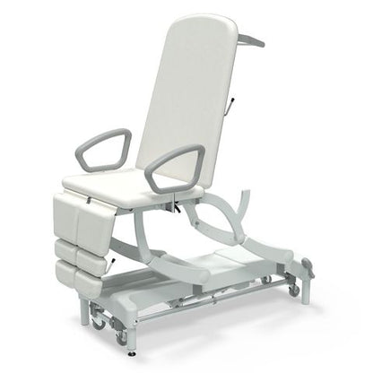 Seers - CLINNOVA Versa 1 Electric couch, 3 section, gas assisted back and foot rest, premium base with wheel and foot switch options (265Kg SWL)