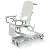 Seers - CLINNOVA Phlebotomy 1 Electric couch, gas assisted back and foot rest, premium base with wheel and foot switch options (265Kg SWL)