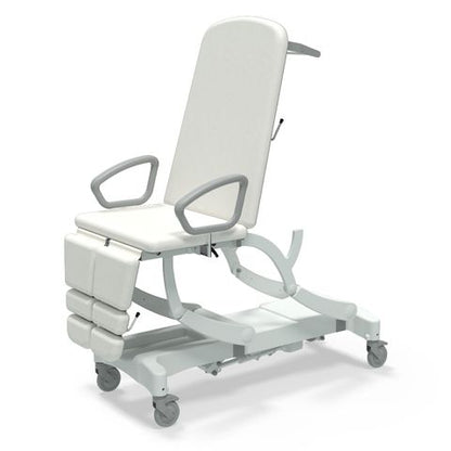 Seers - CLINNOVA Versa 1 Electric couch, 3 section, gas assisted back and foot rest, premium base with wheel and foot switch options (265Kg SWL)