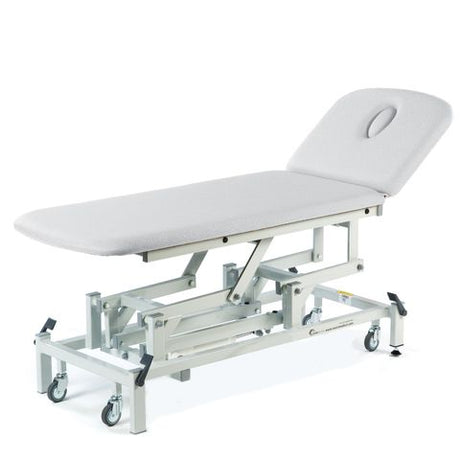 Seers - Therapy 2 Section Electric Couch, with basic head section and various switch options - white