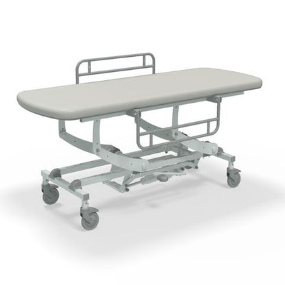 Seers - CLINNOVA Mobile Hygiene Hydraulic Table Large (190cm), incl. side support rails with wheel and base options (265Kg SWL)