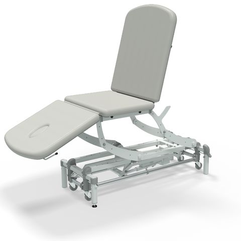 Seers - CLINNOVA Therapy 3 Section Electric Couch, standard head section with base and switch options (265Kg SWL)