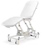 Seers - Medicare 3 Section Hydraulic Couch white