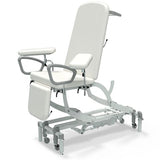 Seers - CLINNOVA Phlebotomy 1 Electric couch, gas assisted back and foot rest, classic base with wheel and foot switch options (265Kg SWL)