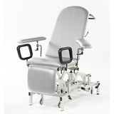 Seers - Medicare Phlebotomy Hydraulic Couch (240Kg SWL) with manual backrest (RWD)