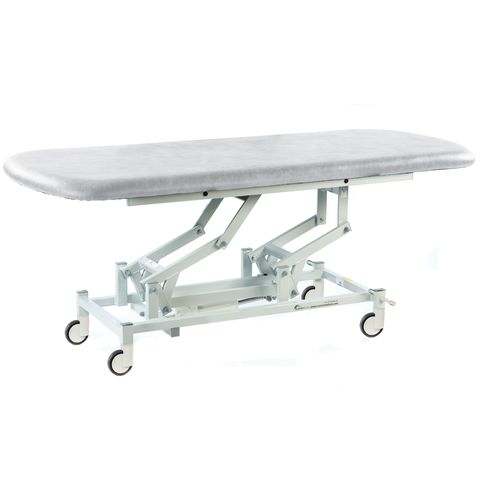 Seers - Therapy Hygiene Table - Large, hydraulic/electric, central locking wheels and various switch options (240kg SWL)