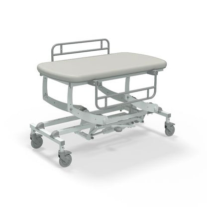 Seers - CLINNOVA Mobile Hygiene Hydraulic Table Small (125cm), incl. side support rails with wheel and base options (265Kg SWL)