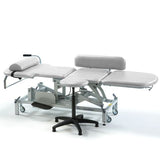Seers - Medicare Echocardiography Electric Treatment Couch |matching stool Included | 240Kg SWL